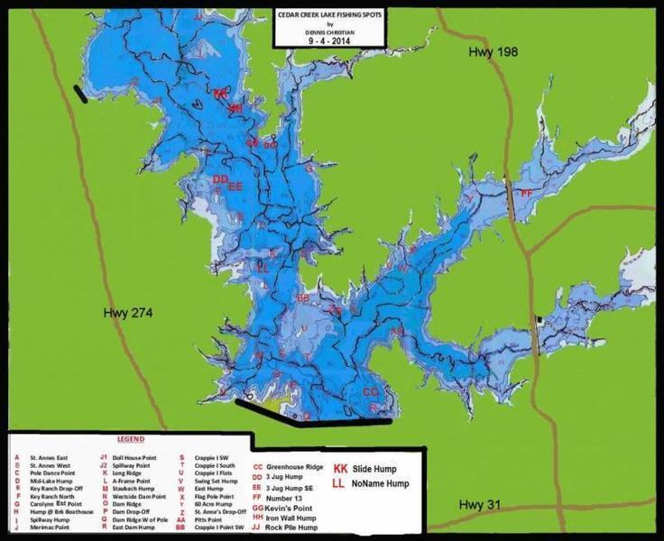 Cedar Creek Report Monday-Tuesday Apr 18-19 - Texas ...