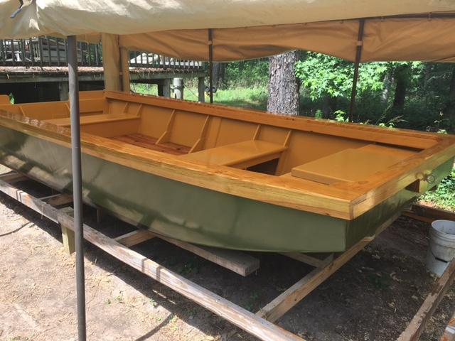 I built a wooden jon boat - Texas Fishing Forum