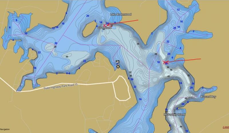 Lake Brownwood Fishing Map Help Locating - Texas Fishing Forum