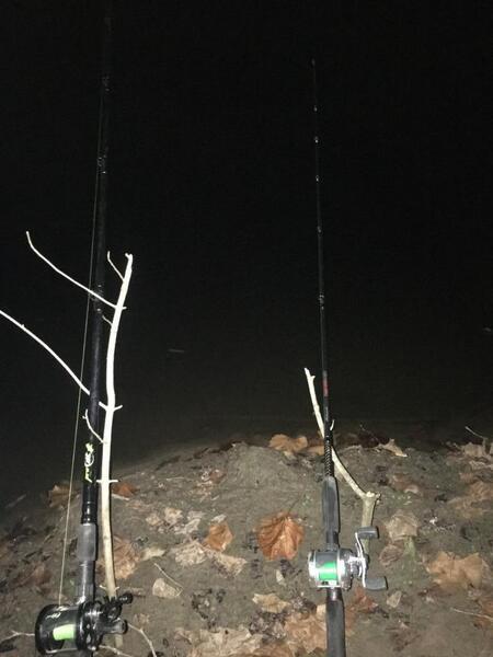 going fishing in the dark