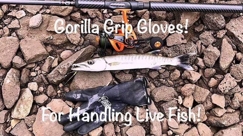 Gorilla Grip Gloves For Fishing! 